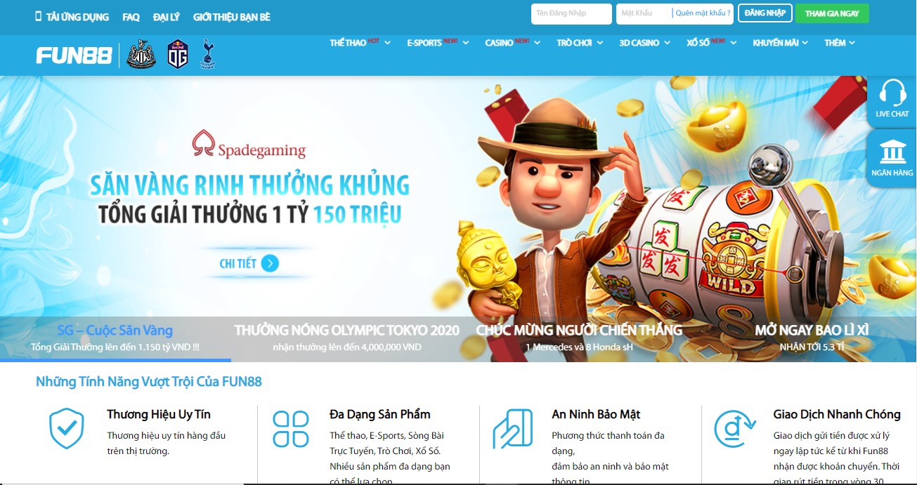 Giao diện website